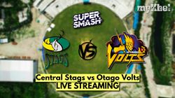 Cs Vs Ov Live Streaming Super Smash Central Stags Vs Otago Volts Live Telecast In India New Zealand And More