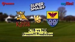 Ctb Vs Nd Dream11 Prediction Super Smash 2025 Canterbury Kings Vs Northern Districts Fantasy Xi Captain And Vice Captain Choices Match 