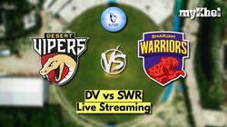 Dv Vs Swr Live Streaming Ilt20 2025 Desert Vipers Vs Sharjah Warriors Live Telecast In India Pakistan Bangladesh Middle East And More