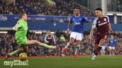 Everton 0 1 Aston Villa Moyes Losing Start 