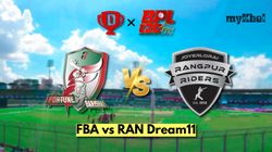 Fba Vs Ran Dream11 Prediction Bpl 2024 25 Fortune Barishal Vs Rangur Riders Fantasy Xi