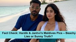 Fact Check Hardik Pandya Janhvi Kapoor Maldives Photos