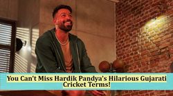 Hardik Pandya Hilarious Gujarati Cricket Lingo From Ball Bat To Pandya E Uddavya Dandya