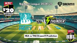 Hea Vs Thu Dream11 Prediction Bbl Brisbane Heat Vs Sydney Thunder Fantasy Xi