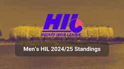 Hockey India League Points Table On January 4 Mens Hil 2024 25 Season Standings After Tmld Vs Vekl