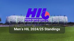 Hockey India League Points Table On January 10 Men S Hil 2024 25 Season Standings After Vekl Vs Gska