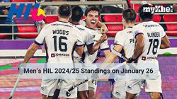 Hockey India League Points Table On January 26 Mens Hil 2024 25 Standings After Toofans Gonasika Win