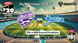 Hur Vs Str Dream11 Prediction Bbl Hobart Hurricanes Vs Adelaide Strikers Fantasy Xi Captain And Vice Captain Choices 24th Match