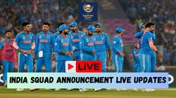 Champions Trophy 2025 India Squad Announcement Live Updates Bcci Indian Cricket Team Latest