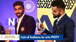 Virat Kohli To Jasprit Bumrah List Of Indian Players To Win Icc Mens Cricketer Of The Year Awards