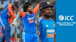 India In Icc Mens T20i Batting Rankings Tilak Varma Abhishek Sharma Big Leap And Sanju Samson Fall