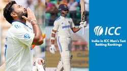India Icc Mens Test Batting Rankings Yashasvi Jaiswal Holds Steady Rishabh Pant Storms Into Top 