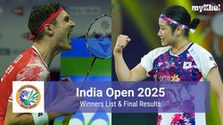 India Open 2025 Winners Final Results Paris Olympics Champions Clinch Singles Titles