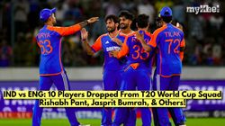 Ind Vs Eng Massive Changes In India T20i Team Rishabh Pant Jasprit Bumrah Among 10 Players Missing From T20i World Cup Squad