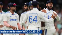 India Schedule For World Test Championship 2025 27 Who Will India Face Next In Wtc Cycle