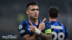 Inter 3 0 Monaco Martinez Hat Trick Equal Mazzola 