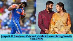 Jasprit Bumrah Sanjana Ganesan S Combined Net Worth Hits 68 Crore In 2025 Ipl Earnings Endorsem