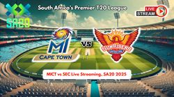 Mict Vs Sec Live Streaming Sa20 2025 How To Watch Mi Cape Town Vs Sunrisers Eastern Cape Live Telecast