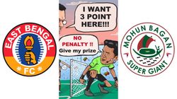 Isl 2024 25 Mohun Bagan Files Complaint Against East Bengal Over Controversial Tifo
