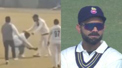 Fan Ditches Security To Meet Virat Kohli During Ranji Trophy Fan Video Goes Viral Watch