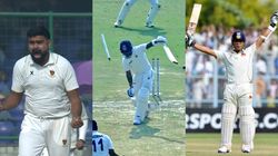 Himanshu Sangwan Clean Bowls Virat Kohli Who Dismissed Sachin Tendulkar In Last Ranji Trophy Game
