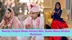 Neeraj Chopra Marriage Debunks Rumours Linking Him To Manu Bhaker After Viral Video From Paris Olymp