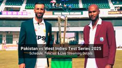Pakistan Vs West Indies Live Streaming When How To Watch Pak Vs Wi Test Series In India Pakistan