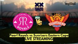 Pr Vs Sec Live Streaming Sa20 2025 Where How To Watch Paarl Royals Vs Sunrisers Eastern Cape In