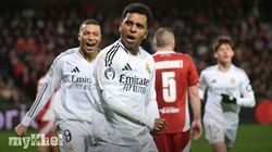 Brest 0 3 Real Madrid Holders Into Play Offs 