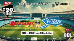 Ren Vs Str Dream11 Prediction Bbl 2024 25 Melbourne Renegades Vs Adelaide Strikers Fantasy Xi Captain Vice Captain Choices 20th Match