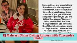 Rj Mahvash Claps Back At Dating Speculations Involving Yuzvendra Chahal