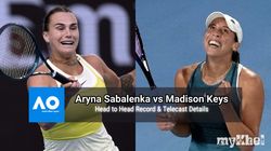 Australian Open 2025 Final Aryna Sabalenka Vs Madison Keys Head To Head Record Live Streaming