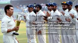 Sachin Tendulkar Recalls Why He Wanted His Farewell Match At Wankhede Stadium