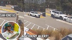 Viral Video Sam Konstas Fan Causes Car Accident In Rush To Take Selfie With The Teenager