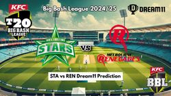Sta Vs Ren Dream11 Prediction Bbl Melbourne Stars Vs Melbourne Renegades Fantasy Xi Captain And Vice Captain Choices 23rd Match