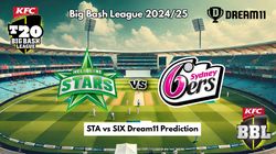 Sta Vs Six Dream11 Prediction Bbl Melbourne Stars Vs Sydney Sixers Fantasy Xi Captain And Vice Captain Choices 28th Match