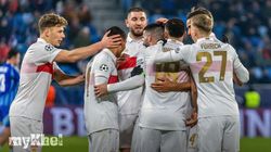 Slovan Bratislava 1 3 Stuttgart Leweling Brace Play Off Hopes 