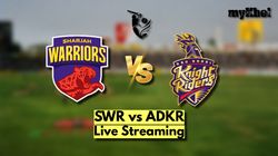 Swr Vs Adkr Live Streaming Ilt20 2025 Sharjah Warriors Vs Abu Dhabi Knight Riders Live Telecast In India Pakistan Bangladesh Middle East More
