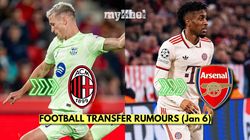 Transfer Gossip And Rumours January 6 Ac Milan Offer Dani Olmo Escape Route Arsenal Target Kingsley Coman And More