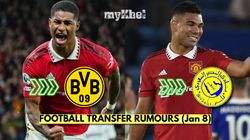 Transfer Gossip And Rumours January 8 Dortmund To Beat Ac Milan To Rashford Loan Casemiro To Reunite With Cristiano Ronaldo And More