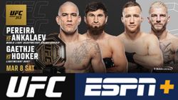 Ufc 313 Date Card Headliner Broadcast Tickets Information For Pereira Vs Ankalaev