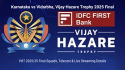 Vijay Hazare Trophy Final Karnataka Vs Vidarbha Squads Date Timing Venue Telecast Live Streaming