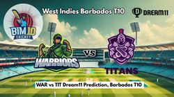 War Vs Tit Dream11 Prediction Barbados T10 Warriors Vs Titans Fantasy Xi Captain And Vice Captain Choices 23rd Match