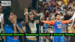 Abhishek Sharma Living The Dream Every Guy Craves With Stunning T20i Century And Leaving Female Fan