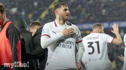 Empoli 0 2 Ac Milan Gimenez Leao Victory 