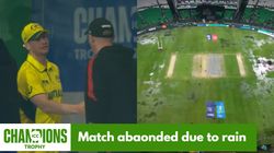 Champions Trophy 2025 Washout Hands Australia Semifinal Berth Afghanistan S Hopes In Jeopardy