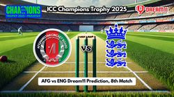 Afg Vs Eng Dream11 Prediction Champions Trophy 2025 Afghanistan Vs England Fantasy Xi Captain Picks