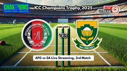 Afg Vs Sa Live Streaming Icc Champions Trophy 2025 How To Watch Afghanistan Vs South Africa Live Telecast On Tv And Online