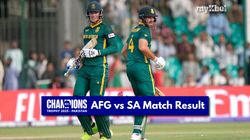Who Won Yesterdays Champions Trophy 2025 Match All You Need To Know About Afghanistan Vs South Africa On February 