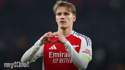 Arsenal Odegaard Warns Title Rivals Liverpool 